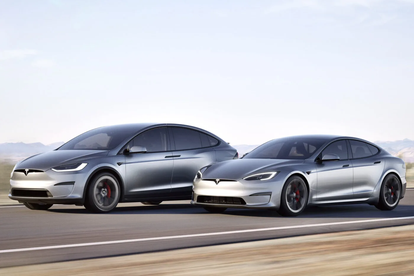 Tesla Model X and Model S